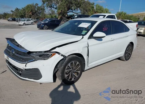 2024 Volkswagen Jetta 1.5T S из США, поврежденный, VIN 3VW5M7BU3RM069291